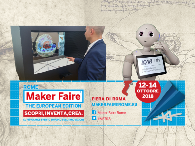 A Maker Faire 2018: AI4museum-beni Culturali Per #natividigitali