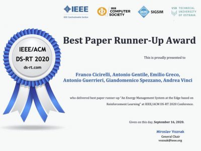 Best Paper Runner-up Award